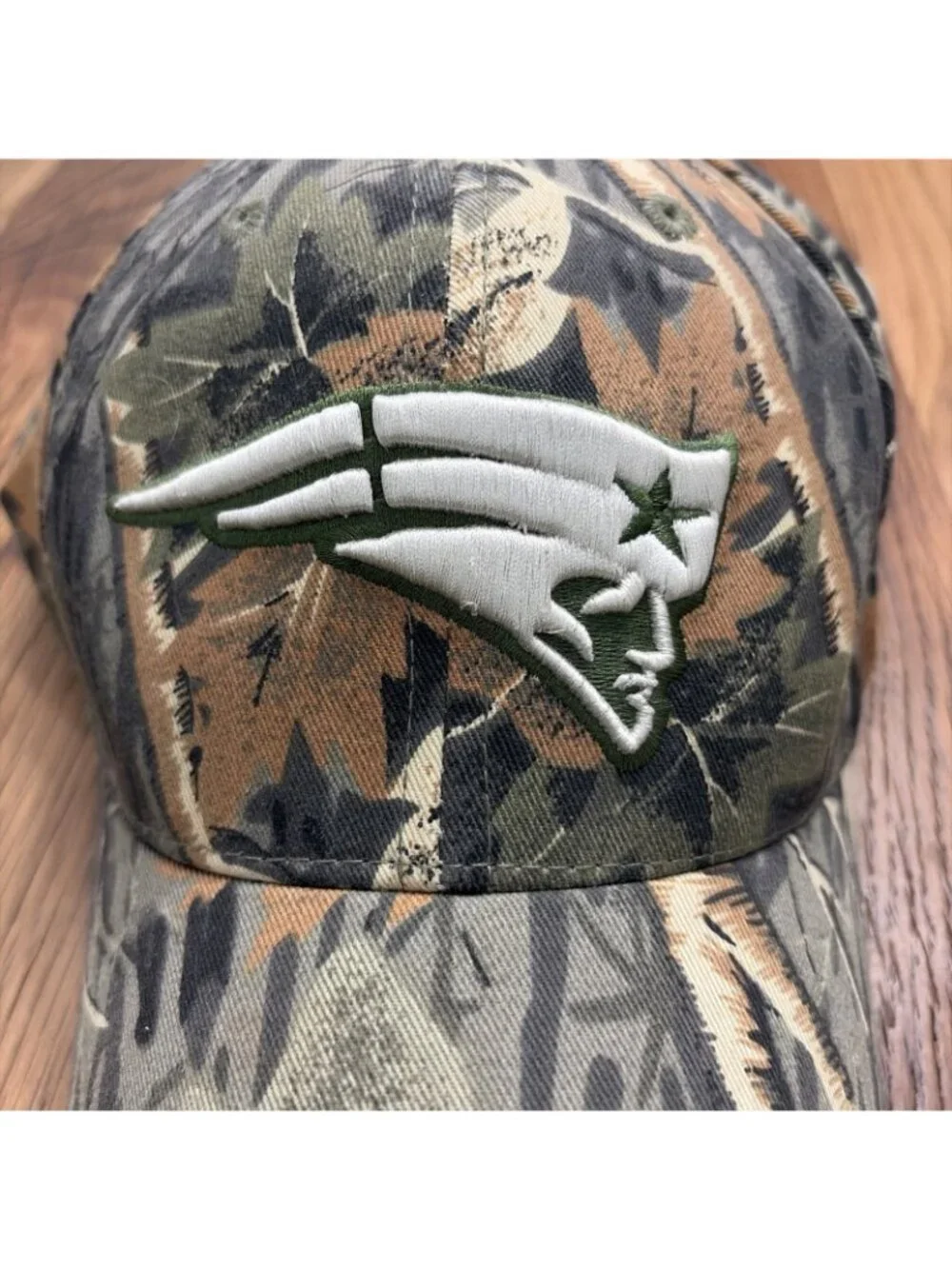 NFL Patriots Camouflage Baseball Hat New England Patriots Adjustable